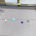 [VCA]LUCKY SPRING SILVER BRACELET 4 MOTIF - Image 8