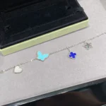 [VCA]LUCKY SPRING SILVER BRACELET 4 MOTIF - Image 6