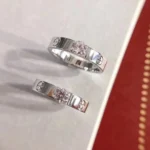 [CA]LOVE RING 3.6MM 1 BIG DIAMOND - Image 2