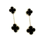 [VCA]CLOVER 2 MOTIFS  EARRINGS