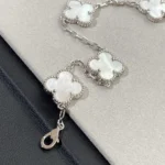 [VCA]CLOVER SILVER MOP 5 MOTIF BRACELET - Image 6