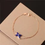 [CMT]Hollow Design Four-Leaf Clover Flower Shape Bracelet - Image 5