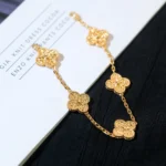 [VCA]CLOVER 5 MOTIFS BRONZING BRACELET - Image 10
