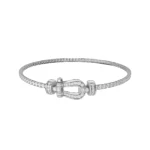 [FR]FORCE  HORSESHOE  DIAMOND TENNIS BRACELET