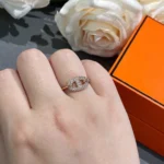 [HM]RONDE SMALL DIAMOND RING - Image 7