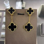 [VCA]CLOVER 2 MOTIFS  EARRINGS - Image 5