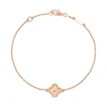 [VCA]CLOVER SINGLE FLOWER BRACELET - Image 4