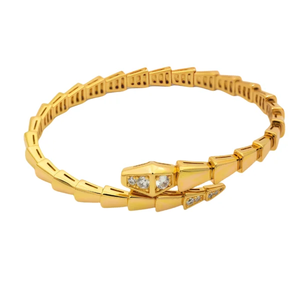 [BV]SERPENTI BRACELET DIAMONDS GOLD