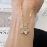 [VCA]FLOWER DIAMOND NECKLACE - Image 5