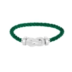 [FR]CHANCE LARGE 8 FIGURE BUCKLE NO DIAMOND BRACELET SILVER - Image 13