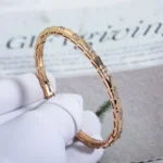 [BV]SERPENTI SMALL BRACELET PINK GOLD DIAMOND - Image 3