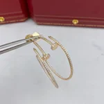 [CA]JUSTE EARRINGS FULL DIAMONDS 1.8MM - Image 3