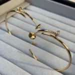 [CA]JUSTE EARRINGS GOLD DIAMONDS 1.8MM - Image 8