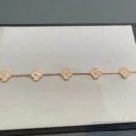 [VCA]CLOVER 5 MOTIFS  FULL DIAMOND BRACELET - Image 2