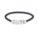 [FR]CHANCE LARGE 8 FIGURE BUCKLE NO DIAMOND BRACELET SILVER - Image 12