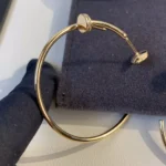 [CA]JUSTE EARRINGS GOLD DIAMONDS 1.8MM - Image 5