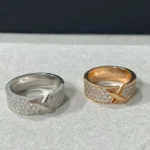 [CMT]LIENS EVIDENCE  DIAMOND PAVED RING - Image 5