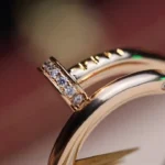 [CA]JUSTE RING 2.65MM PINK GOLD DIAMOND - Image 5