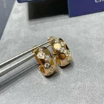 [CMT]BEE LOVE DIAMOND HOOP EARRINGS - Image 5