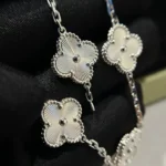 [VCA]CLOVER SILVER 5 MOTIFS BRACELET - Image 5
