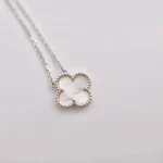 [VCA]CLOVER  15MM WHITE MOTHER-OF-PEARL SILVER - Image 5
