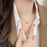 [CMT]BEE MINI PEDANT DIAMOND NECKLACE - Image 6