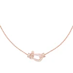 [FR]FORCE 10 PINK GOLD DIAMOND NECKLACE