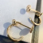 [CA]JUSTE EARRINGS GOLD - Image 5