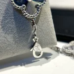 [VCA]CLOVER 5 MOTIF SILVER DIAMOND BRACELET - Image 9