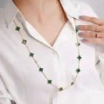 [VCA]CLOVER 20 MOTIFS MALACHITE GOLD - Image 5