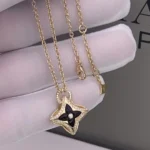 [LV]STAR PEDANT GOLD DIAMOND NECKLACE - Image 3