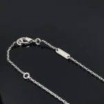 [VCA]CLOVER PIETERSITE SILVER LONG NECKLACE - Image 3