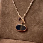 [HM]CHAINE VERSO BLACK CERAMIC NECKLACE - Image 2