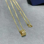 [CMT]BEE LOVE DIAMOND PAVED 3 ROW NECKLACE - Image 5