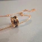 [BV]ZERO 1 NECKLACE PINK GOLD - Image 6