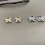 [CMT]JEUX DE WHITE MOP DIAMOND EARRINGS - Image 6