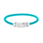 [FR]CHANCE LARGE 8 FIGURE BUCKLE NO DIAMOND BRACELET SILVER - Image 4