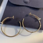 [CA]JUSTE EARRINGS GOLD DIAMONDS 1.8MM - Image 6