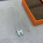 [HM]POP H SKY BLUE NECKLACE - Image 6