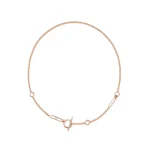 [HM]HM STERLING CHAINE DANCRE HEART