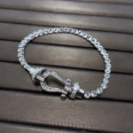 [FR]FORCE  HORSESHOE  DIAMOND TENNIS BRACELET - Image 6
