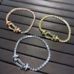 [FR]FORCE  HORSESHOE  DIAMOND TENNIS BRACELET - Image 3