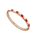 [BV]SERPENTI BRACELET PINK GOLD RUBELLITE
