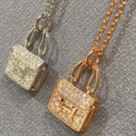 [HM]CONSTANCE PEDANT DIAMOND NECKLACE - Image 6