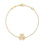 [VCA]FRIVOLE GOLD FLOWER DIAMOND BRACELET