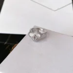 [VCA]CLOVER SILVER RING - Image 6