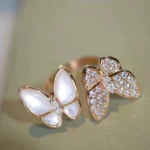[VCA]TWIN BUTTERFLY DIAMOND MOP RING - Image 7