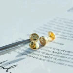 [CA]LOVE EARRINGS GOLD 10MM - Image 9