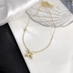 [LV]LOUISETTE GOLD NECKLACE - Image 7