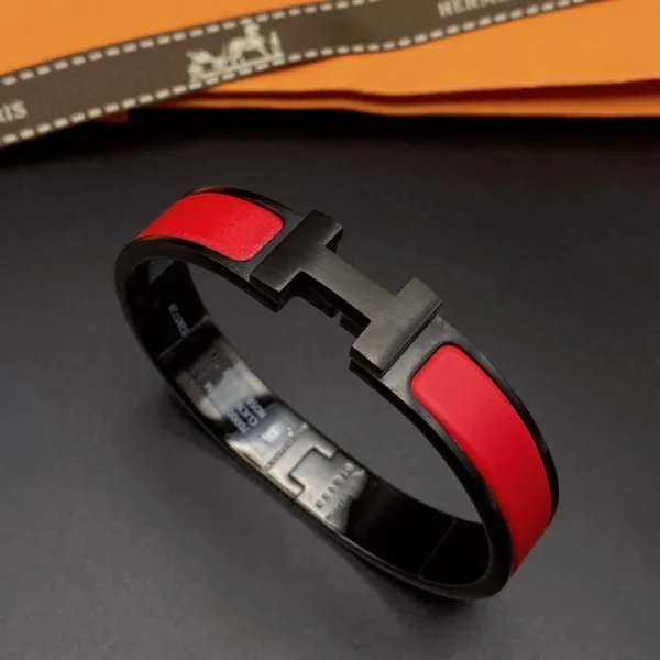 [HM]CLIC HM SO BLACK RED BRACELET